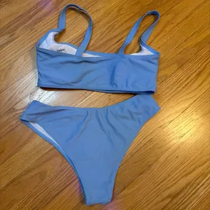 Shein Blue Bikini thumbnail 2