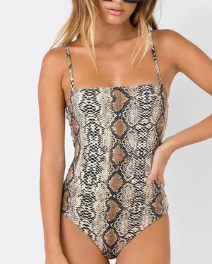 Snakeskin Bodysuit thumbnail 1