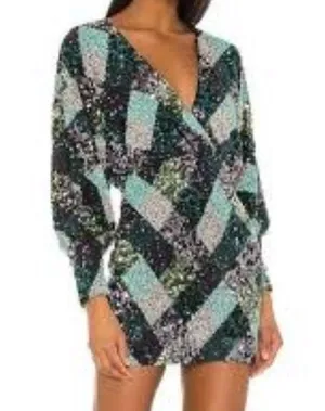 Revolve Song of Style Dolman Sleeve Sequin Mini Dress thumbnail 2