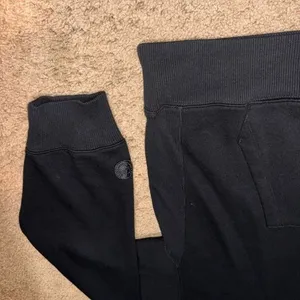 Victoria's Secret Pink Premium Fleece Oversized Hoodie Relaxed Pullover Black L thumbnail 5