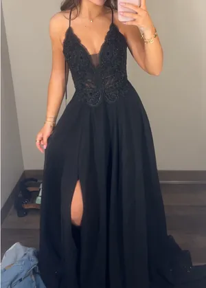 Clarisse Prom Dress Black thumbnail 2