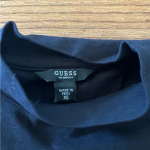 Guess High Neck Black Sleeveless Top thumbnail 2