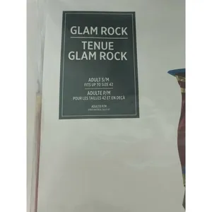 Adult Metallic Glam Rock Jumpsuit‎ Size S/M thumbnail 2