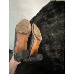 Quercioli Italian Leather Boots booties‎ 36 5.5 couture fall thumbnail 4