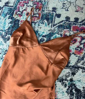 Altar'd State Dress Brown  thumbnail 1