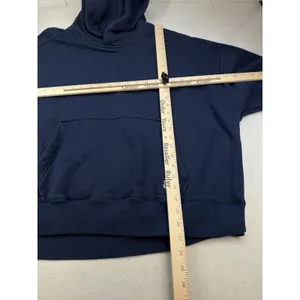 Free People Movement Women's A Cut Above Hoodie Navy Large NWT ($128 Retail) thumbnail 6