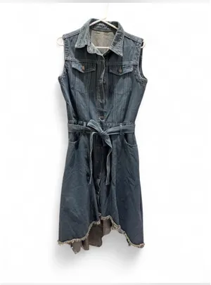 Denim sleeveless dress Blue Size M thumbnail 2