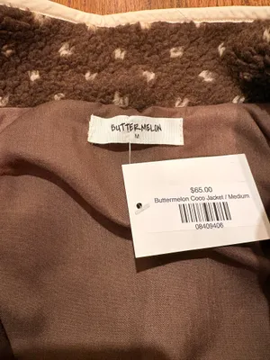 Fleece Buttermelon Brown Size M thumbnail 3