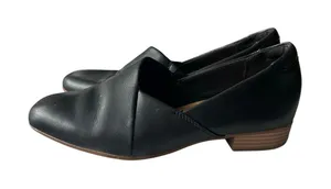 Clark’s black leather Juliet palm loafers size 7M thumbnail 1