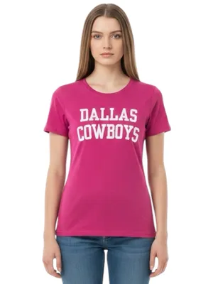 🔃Dallas Cowboys Pink Short Sleeve Tee Shirt thumbnail 2