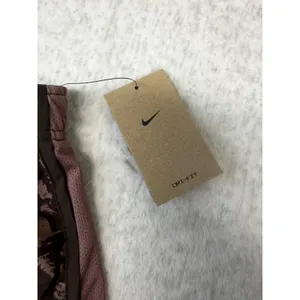 Nike Dri-FIT Women Running Short Mauve Brown Abstract Print FZ3482-208 Small NWT thumbnail 2