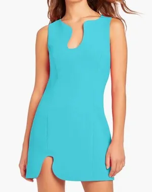 Puzzle Minidress XS Marina Blue thumbnail 1