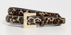 Anine Bing Nicola Link Belt in Leopard NWT thumbnail 1