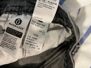 Levi’s 501 Denim Shorts W26 Black thumbnail 3