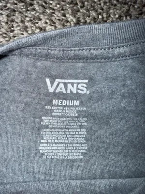 Vans Off The Wall Rainbow Checkerboard Logo Graphic Cropped T-Shirt thumbnail 2