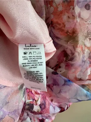 Lulus Kasandra Pink Multi Floral Organza Drop Waist Maxi Dress Size XL Strapless thumbnail 10