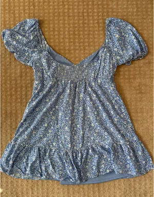 Altar'd State Blue Flower Dress thumbnail 4