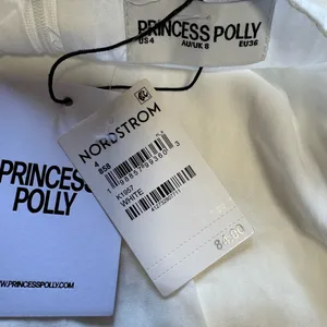 Princess Polly - Swoon Open Back Cotton Minidress thumbnail 6