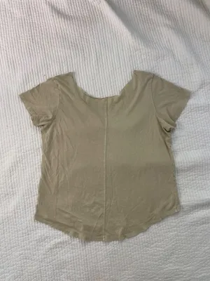beige tan cream Cotton:On off the shoulder tee thumbnail 6