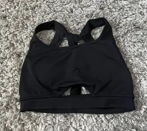 Alphalete Black Sport Bra Size Medium thumbnail 1