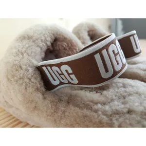 UGG Fluff Yeah Slide Slippers Taupe Sand Size EU 36 US 5 W Great Condition thumbnail 8