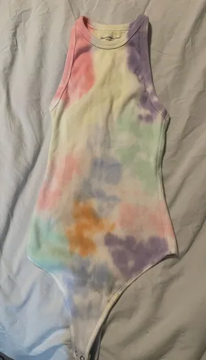 Tie-Dye Bodysuit Abercrombie thumbnail 1