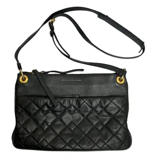 Marc by Marc Jacobs Tread Lightly Quilted Textured Leather Shoulder Bag thumbnail 1