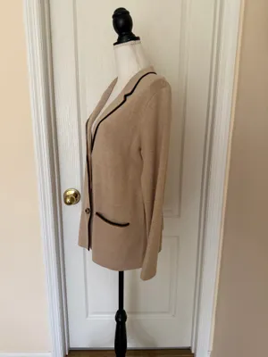 NWT $ 129 j.jill Woman’s Wearever Double-Knit Sweater-Jacket, Sz S thumbnail 6