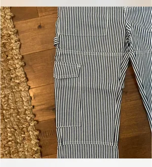 Edikted striped cargo pants thumbnail 3