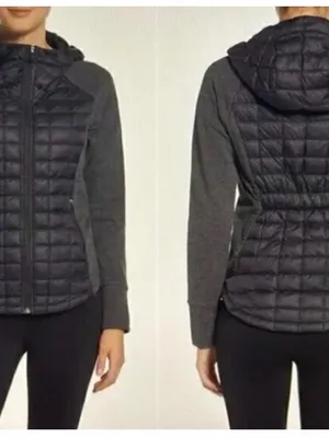 The North Face Endeavor Black Thermoball PrimaLoft Quilted Jacket thumbnail 2