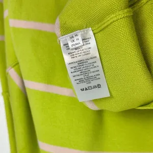 FREE PEOPLE Paulie Sweater in Lemonade Combo Size Medium thumbnail 9