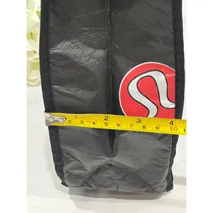 Lululemon Poser‎ Tote Bag Reusable Shopping Bag Black Logo thumbnail 10