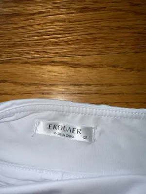 Ekouaer White Golf Tennis Skirt thumbnail 2