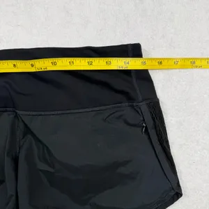Lululemon Mesh Over Miles Short Black Size 6 3” Running Shorts thumbnail 7