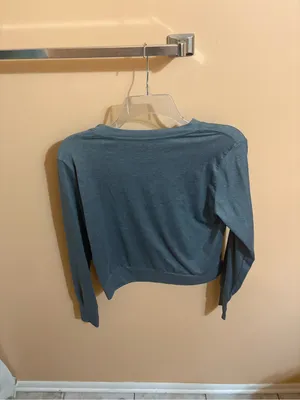 Vuori Daydream Crewneck Pullover in Blue thumbnail 5
