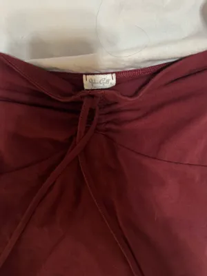 John Galt Tube Brandy Melville Top red thumbnail 2