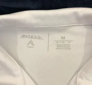 NHL Vegas Golden Knights Antigua White Athletic Casual Golf Polo Shirt Womens M. thumbnail 4