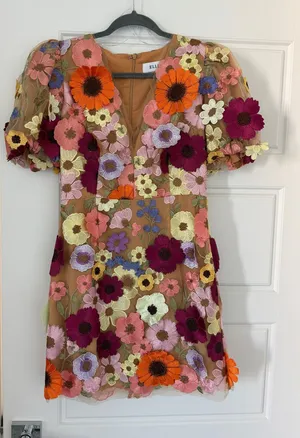 Rosalind Elliatt 3D Floral Mini Dress thumbnail 4
