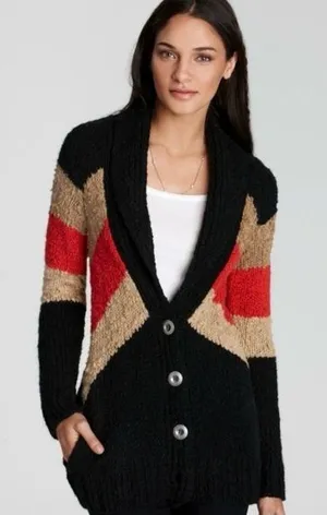 Free‎ People Rocket High Cardigan Size S thumbnail 1