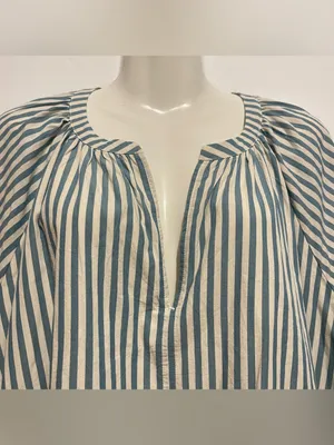 Melrose and Market Blue & White Striped tunic Drees thumbnail 4
