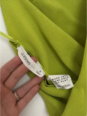 Glassons Twist Back Halter Crop Top thumbnail 4