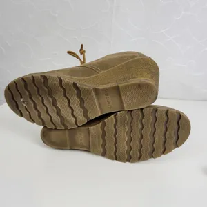 Sperry Stella Prow Women Chukka Boots Size 9 Brown Suede Wedge Heel Ankle Bootie thumbnail 2