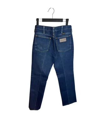 Wrangler Vintage Mid Rise Straight Leg Pleated Jeans thumbnail 2
