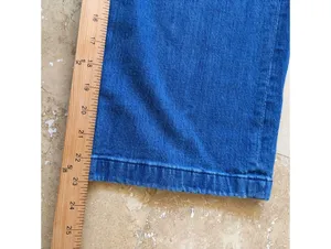 J.Crew Rayner Cropped Trouser Jeans Wide Leg Denim Blue Women's Size 30 thumbnail 7
