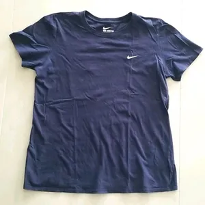 Navy Nike Woman's T-shirt thumbnail 1