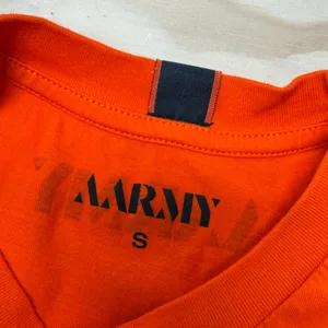 AARMY Women's Cropped Activewear Tank Top EJ1 Bright Orange Small‎ thumbnail 7