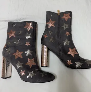 Star Booties These Three Boutique Sequin thumbnail 1