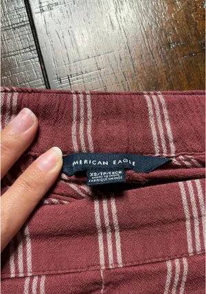 Burgundy Pants thumbnail 2