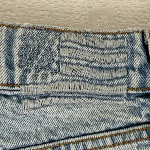Revice Denim Ex-Boyfriend Light Wash High Rise Straight Leg‎ Jeans Blue Size 23 thumbnail 11