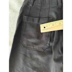 Maeve Colette High Waisted Wide Leg Trousers Utility Patch Pocket Crop Pants thumbnail 5